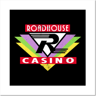 Vintage Roadhouse Casino Las Vegas Posters and Art